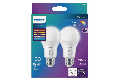LED 100W Medium Dimmable A19 Light Bulb, 2 PK