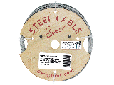 Hot Dip Galvanized 7x7 Aircraft Cable (Sizes)