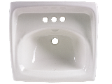 Lucerne Wall Hung Bathroom Sink