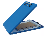 SlimMate Plastic Storage Clipboard, Blue