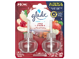 Glade PlugIns Apple Cinnamon Scented Oil Refill, 2 Pk