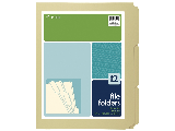 Top Flight Letter Size Manilla File Folder, 12 Pk