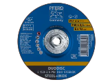 Pferd Combination Duodisc Cutting Wheel, 6 In x 1/8 In x 5/8-11 In Arbor