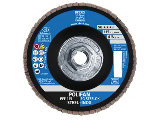 POLIFAN Aluminum Oxide Flap Disc, 4-1/2 In (Grits)