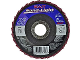 Sand-Light Medium Grade Flap Disc, 4-1/2 In