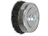 PSF Carbon Steel Crimped Wire Cup Brush, 6 In