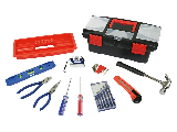 Vulcan Tool Box with Tools, 23 Pc