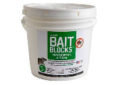 Bait Blocks for Rodents and Ticks, 4 Lb Pail