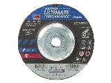 Ultimate Performance Ceramic Grind Wheel, 4-1/2 In x 1/4 In x 5/8-11 In Hub