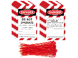 Lockout Do not Operate Equipment Tag, 50 Ct
