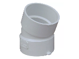 PVC 22.5 Degree Sewer & Drain Elbow, 3 In