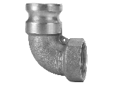 Aluminum 90 Degree Elbow Male Adapter x Female NPT, 2 In