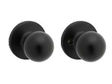 Polo Hall and Closet Passage Knob, Matte Black