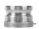 C & G Aluminum AW Male Adapter Weld Coupling, 2 In