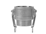 C & G 316 Stainless Steel Type B Female Coupler, 2 In