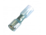 Blue Heat Shrinkable Quick Disconnect 16-14 Gauge Female, 15 Pk