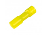 Yellow Heat Shrinkable Quick Disconnect 22-18 Gauge Male, 15 Pk