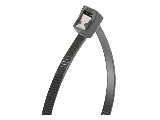 Self Cutting Black Nylon Cable Tie 11 In, 20 Pk
