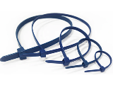 Metal Detectable Cable Tie, 100 Pk