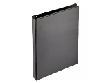 Staples Black 3 Ring Economy Binder, 1 In