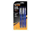 BIC Glide Original Medium Point Blue Ball Pen, 4 Pk