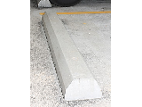 Heavy Duty Concrete Truck Stop with Pins, 6 Ft