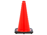 Orange Saftey Cone No Reflective Band, 28 In