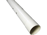 PVC DWV Perforated Drain Pipe, 4 In x 10 Ft